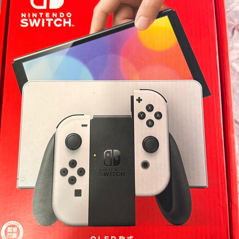 NEW IN BOX NINTENDO SWITCH OLED WHITE